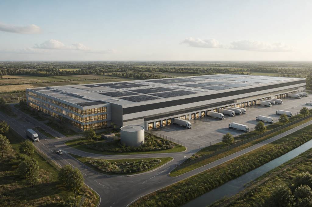 Neubau Rewe Logistikzentrum